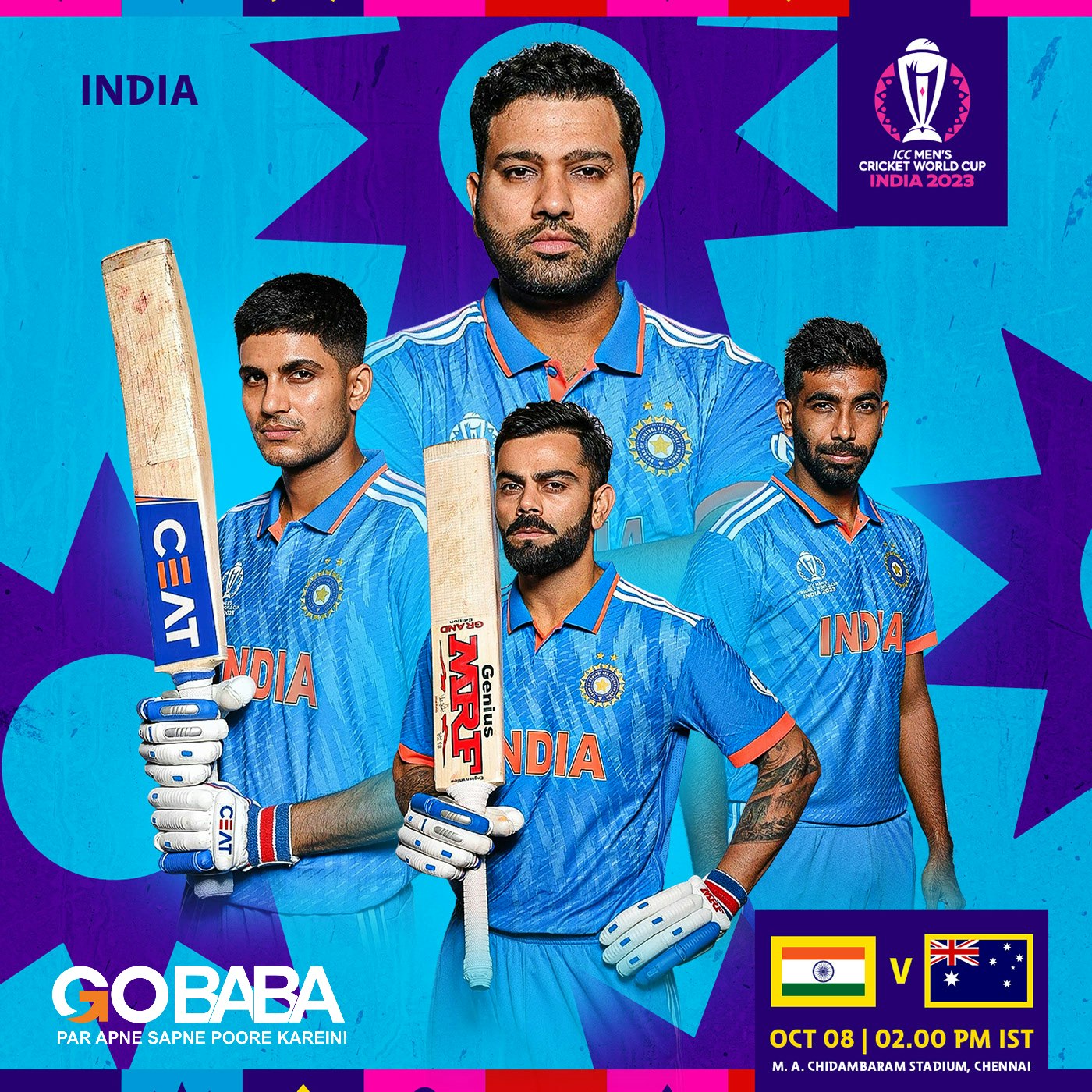 Ir baba - Go Baba, una plataforma global de transmisión de cricket y deportes en vivo. media 4