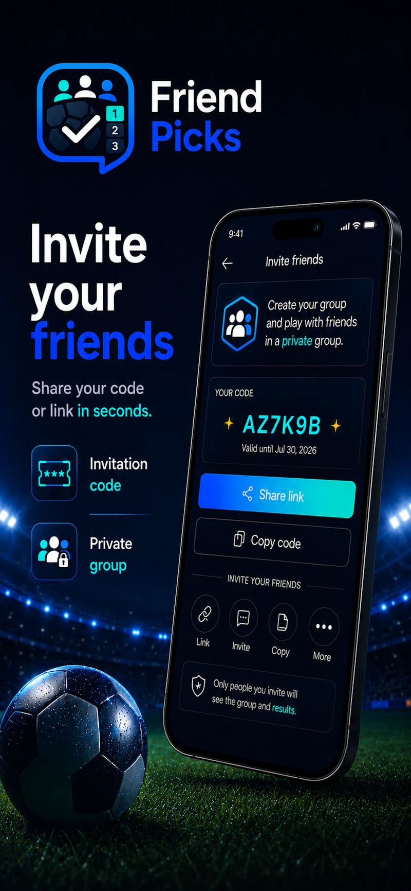 Friend Picks: World Cup 2026 screenshot 3