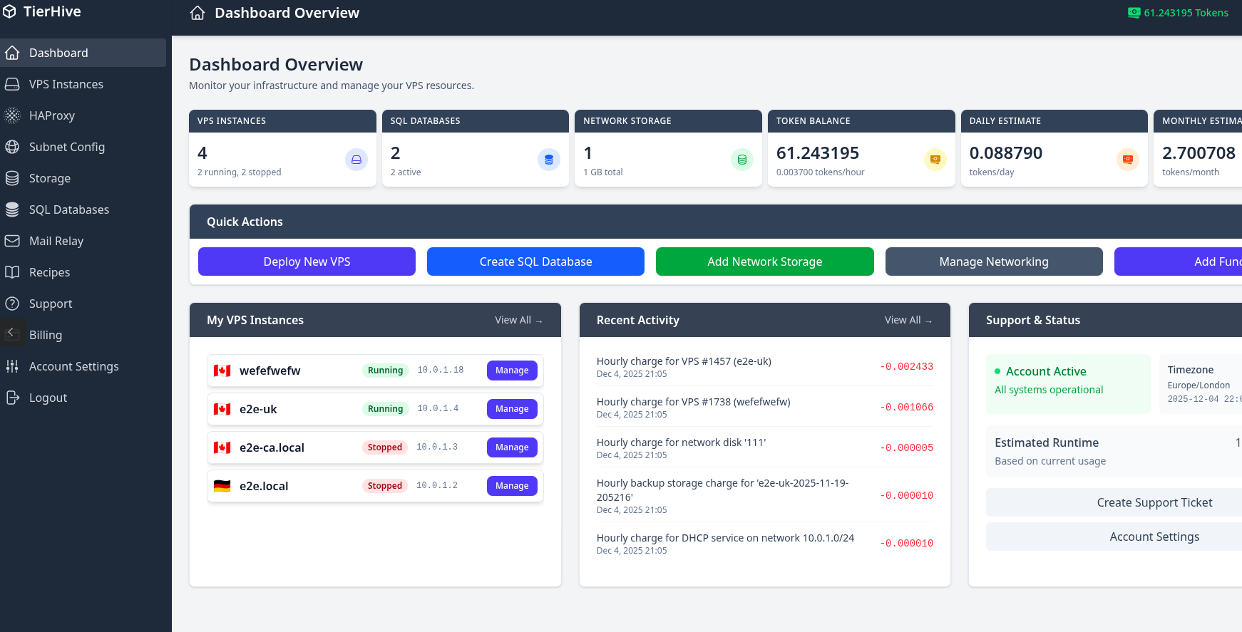 TierHive - Main product screenshot demonstrating key features and user interface