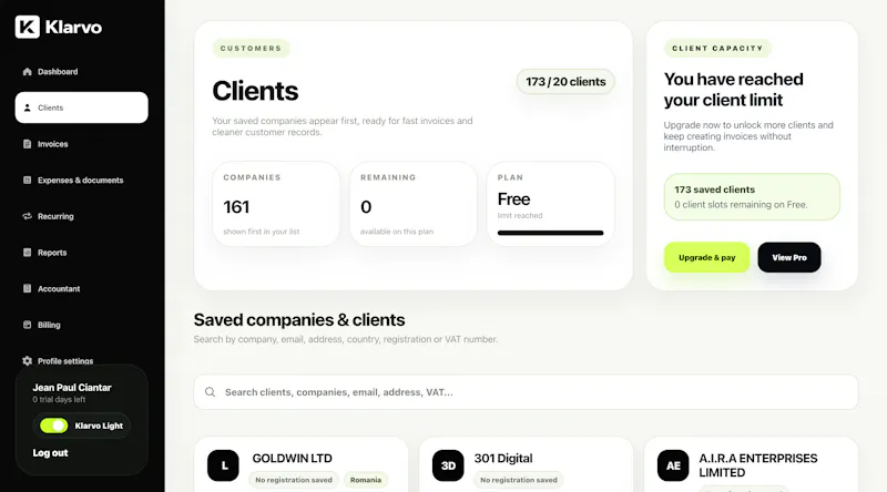 Klarvo.ai screenshot 4