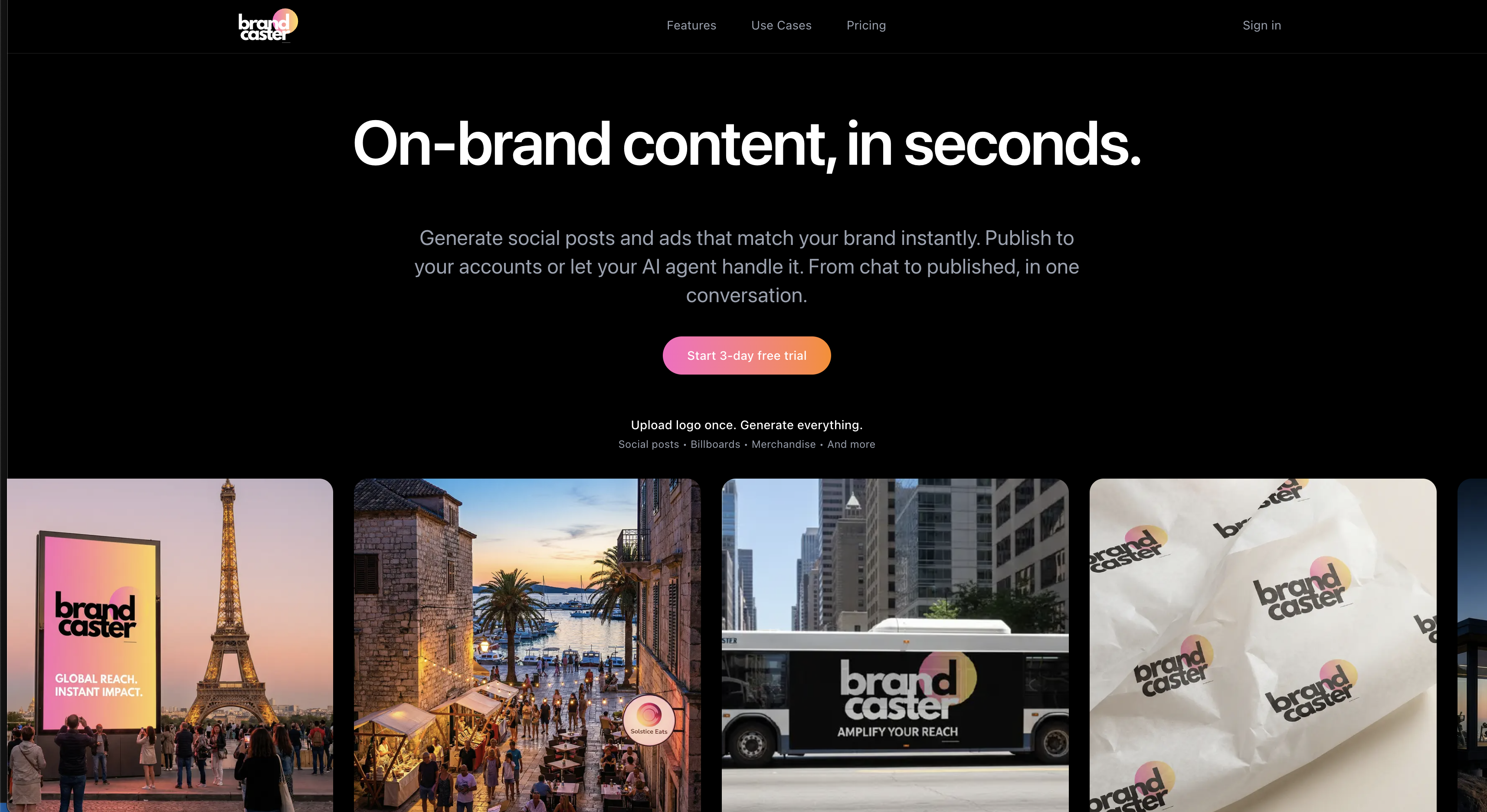 Brandcaster AI gallery image