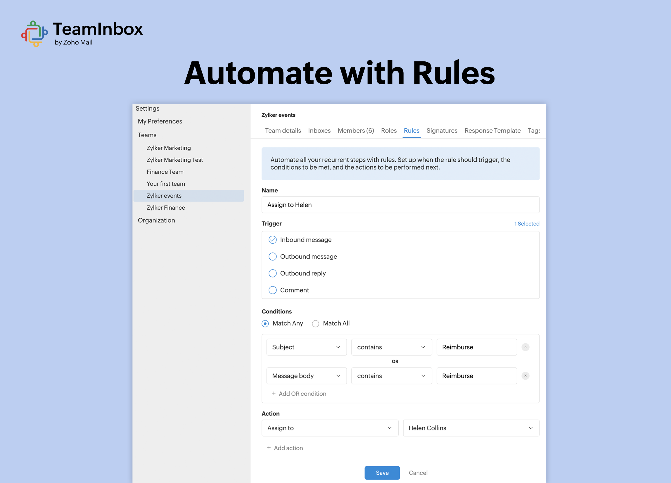 Zoho TeaminBox media 5