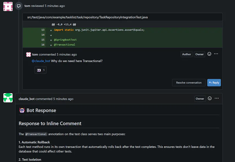 AI-Git-Bot screenshot 3