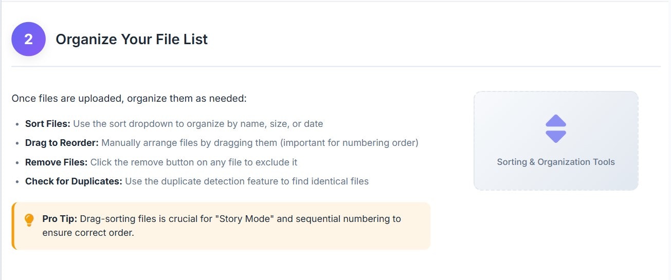 Free Bulk Filename Renamer & Formatter - Screenshot 5 showing product features and functionality