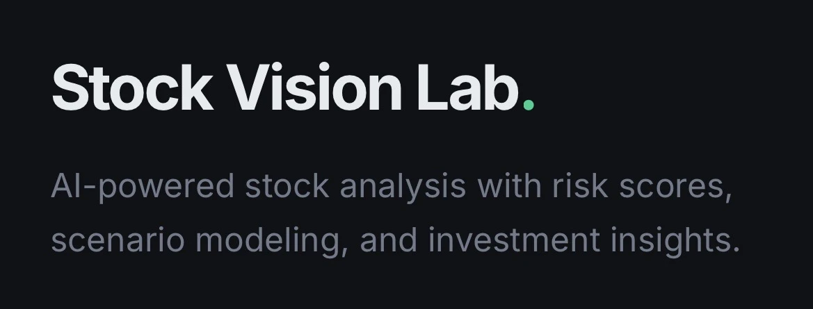 Stock Vision Lab