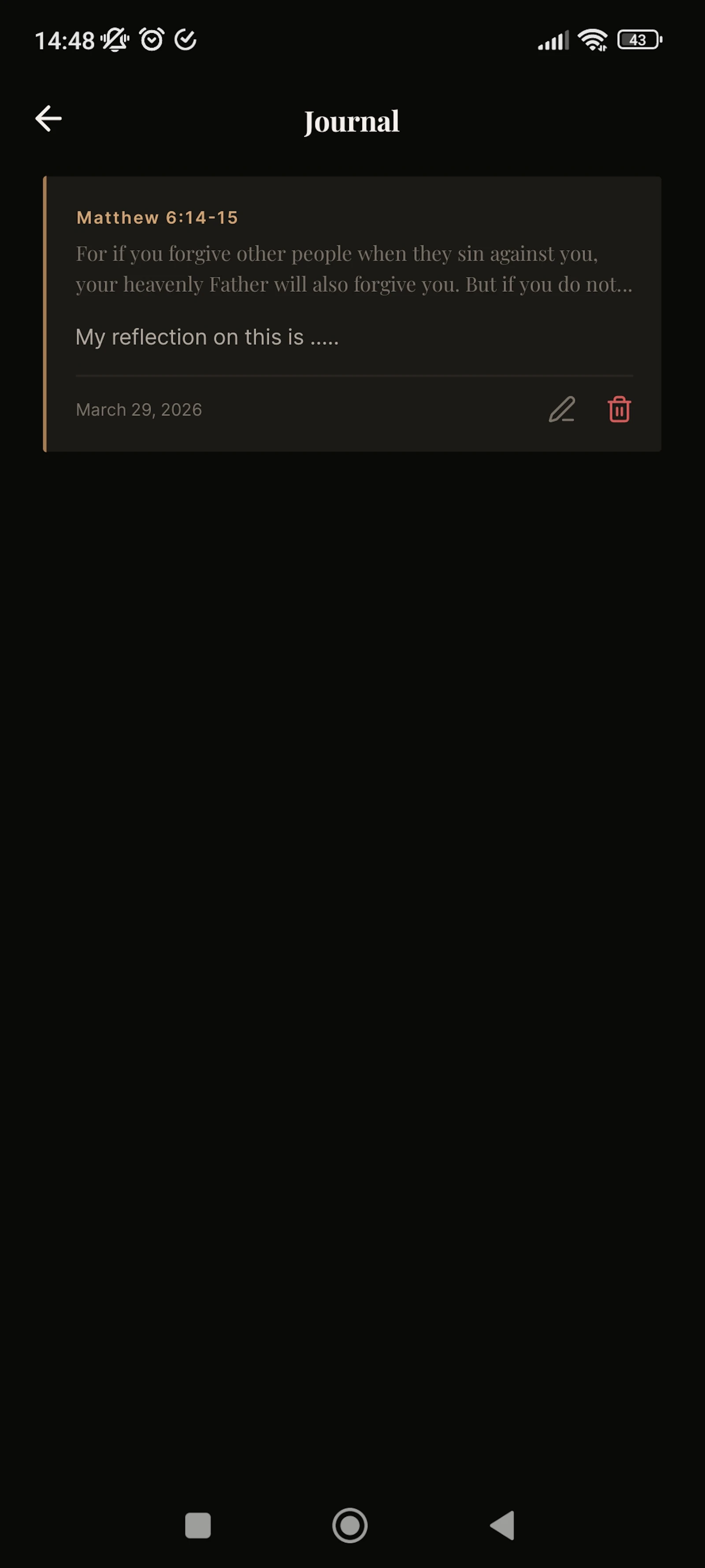 Walking with Jesus App screenshot 6