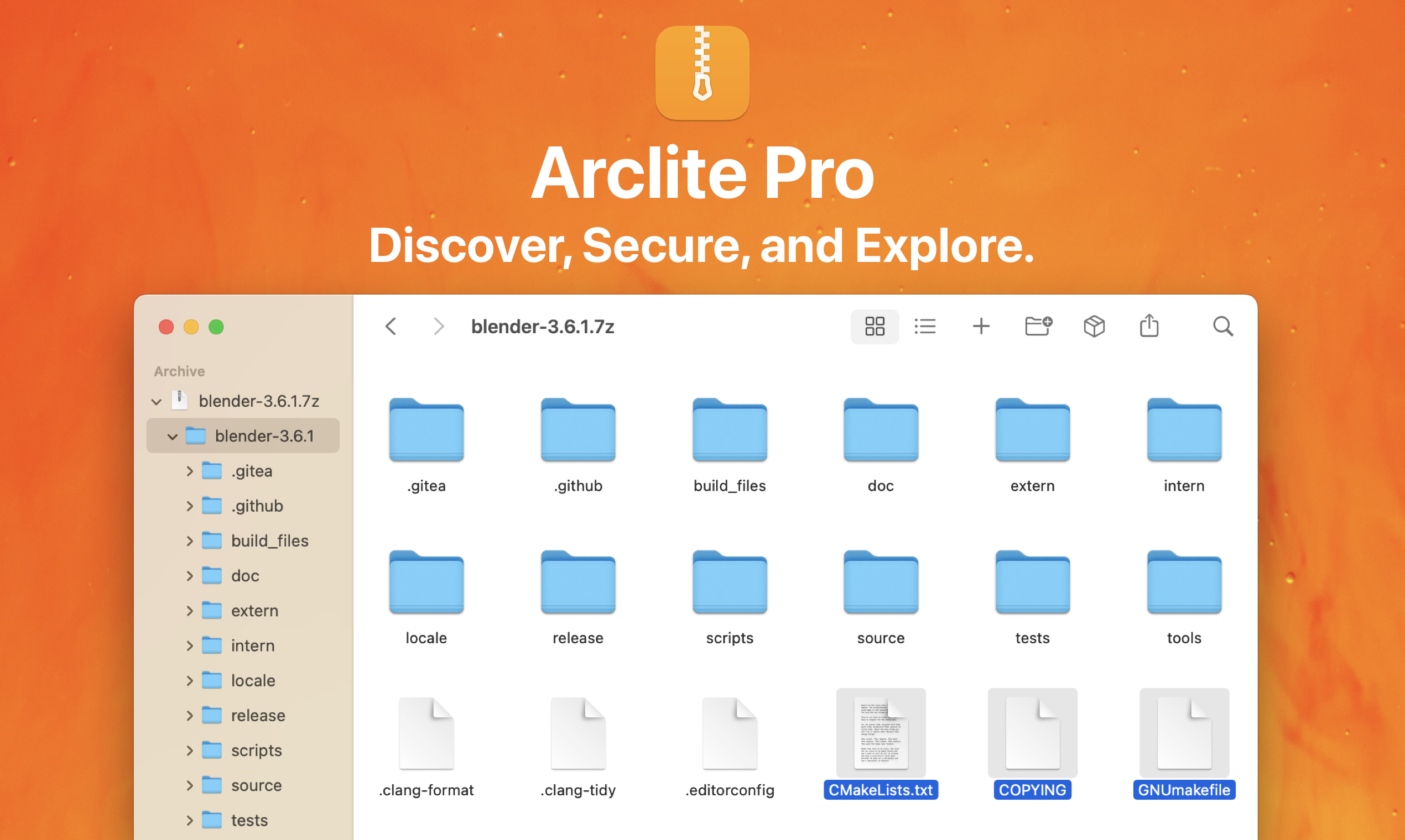 Arclite Pro - Archiver รุ่นต่อไปสำหรับ Mac media 1