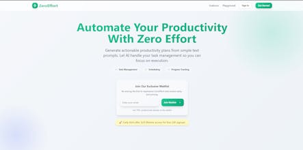 ZeroEffort gallery image