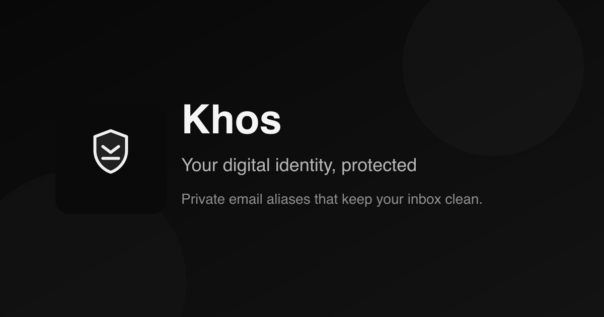 Khos - Main product screenshot demonstrating key features and user interface
