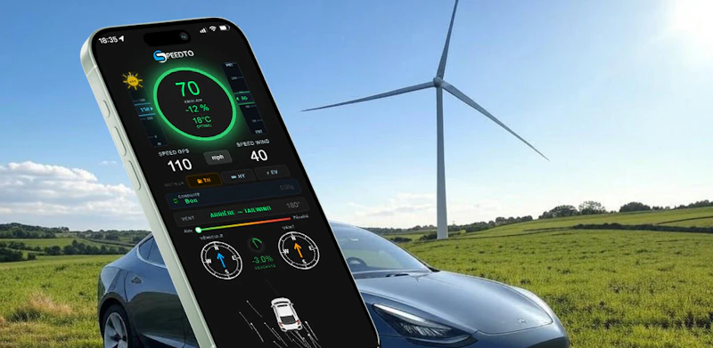 SpeedTo Real-time wind & assistant screenshot 1