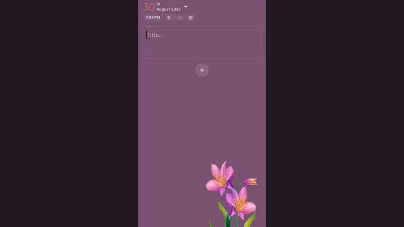 Mindly - Journal & Insights screenshot 1 (video preview)