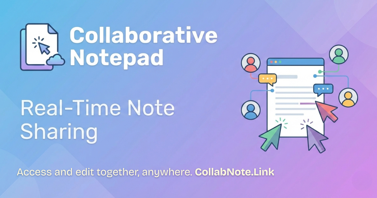 Collaborative Notepad - Product Hunt launch logo and brand identity
