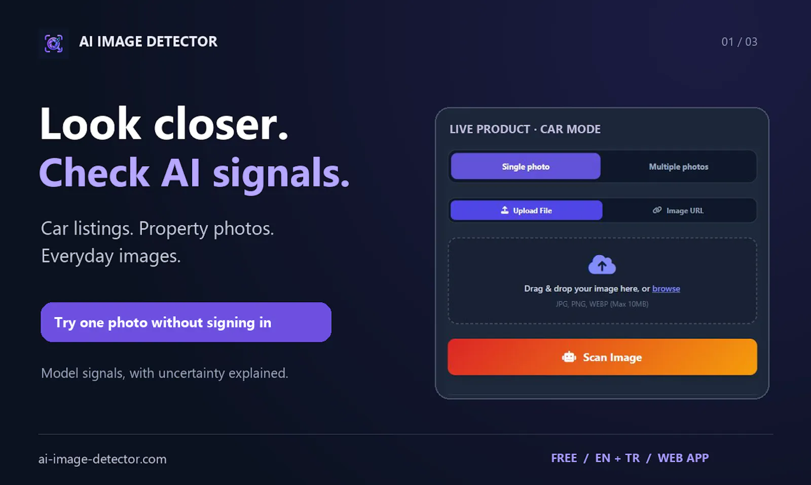 AI Image Detector screenshot 2