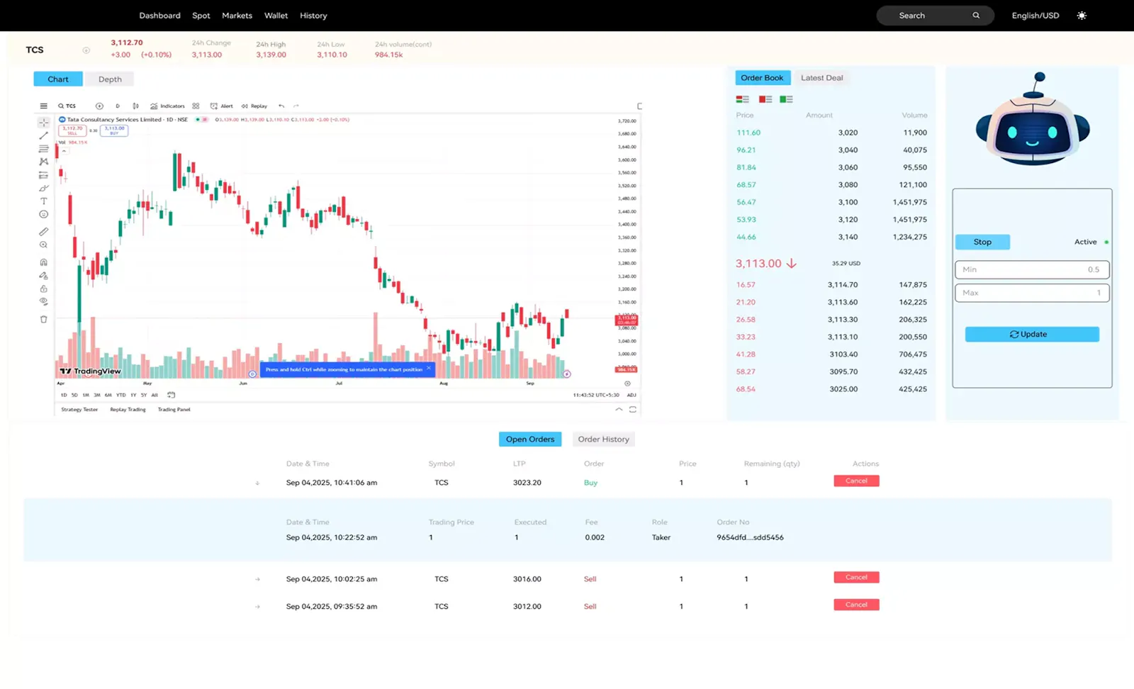 Metatrader clone  screenshot 2