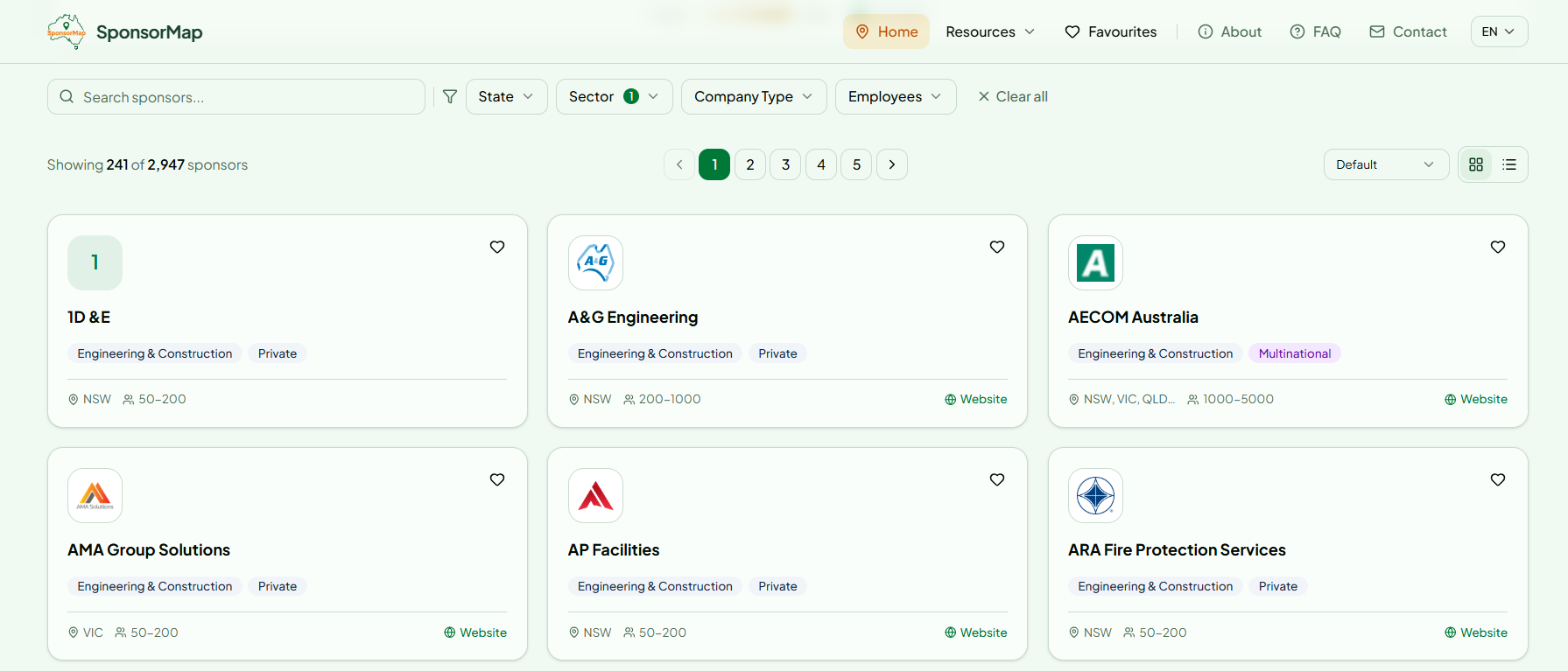 SponsorMap — Find who can hire you gallery image