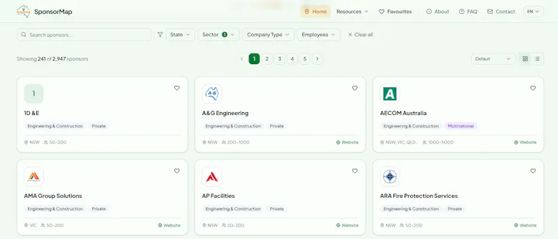 SponsorMap — Find who can hire you screenshot 5