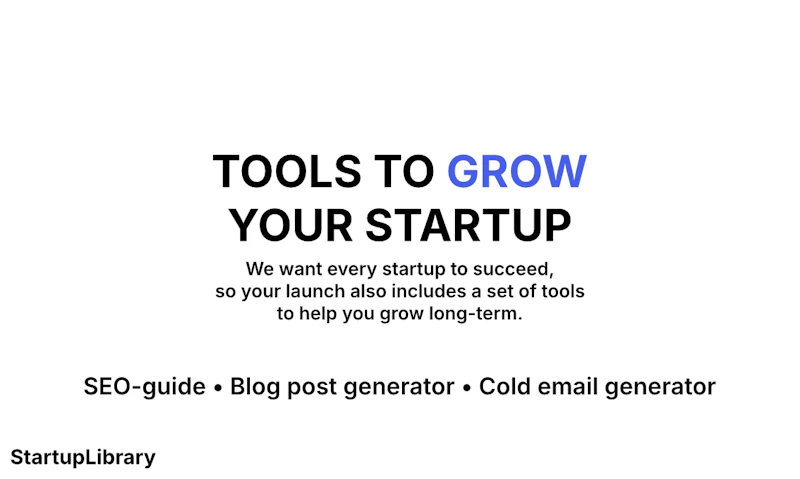 StartupLibrary screenshot 2