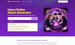 Harry Potter Name Generator image
