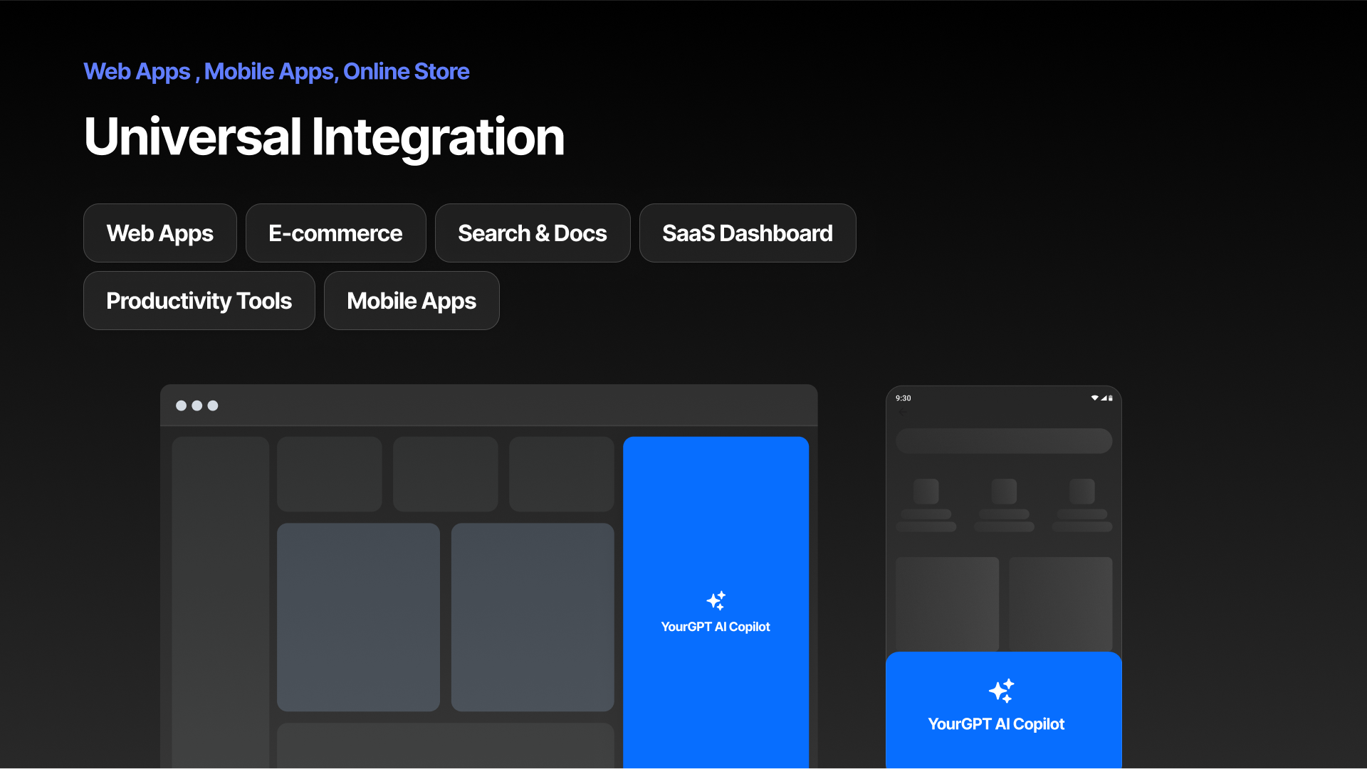 وسائط yourgpt copilot builder 6
