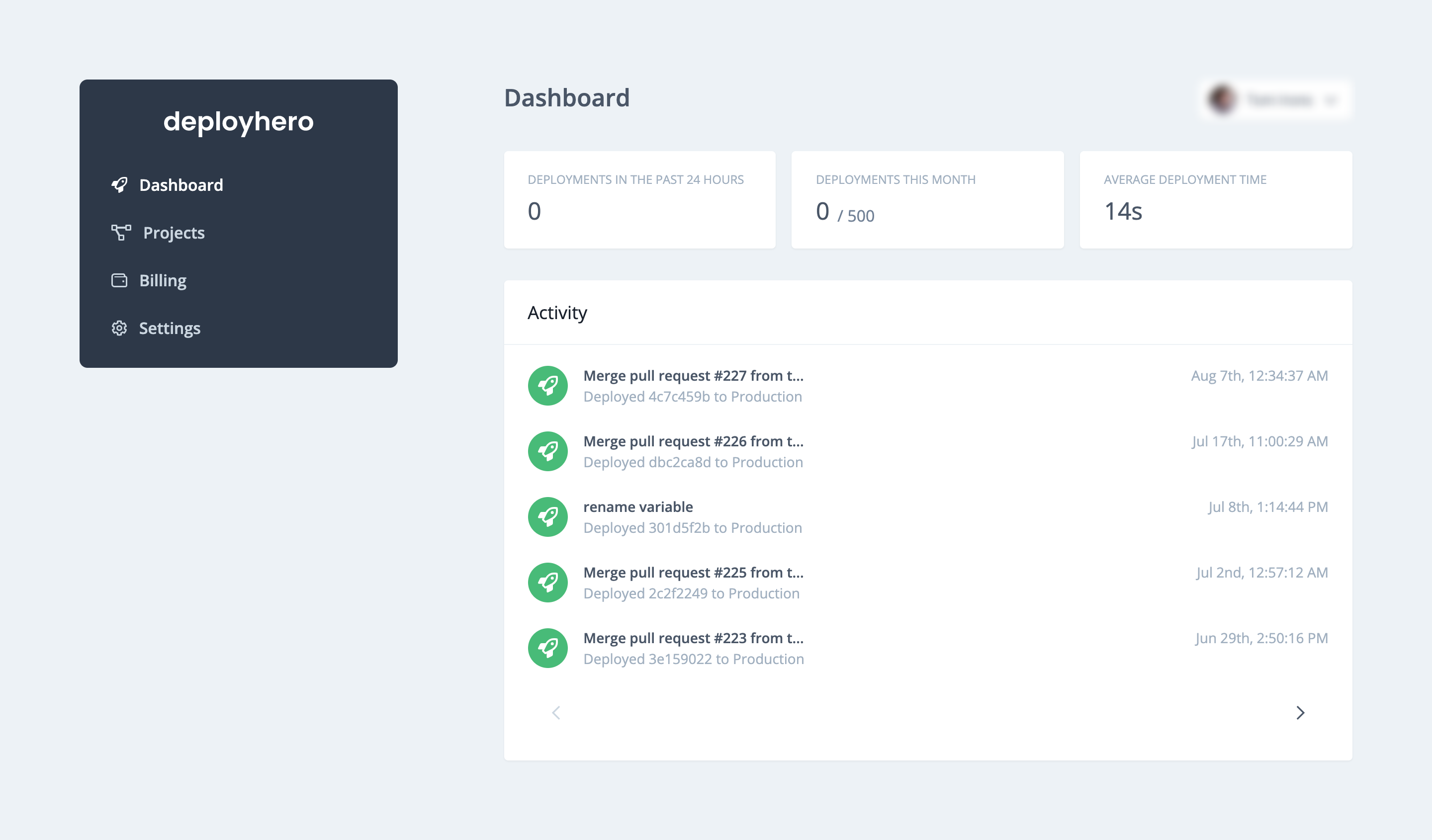DeployHero gallery image