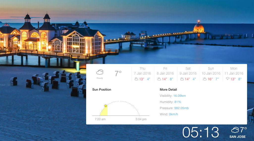 Dream Afar New Tab gallery image