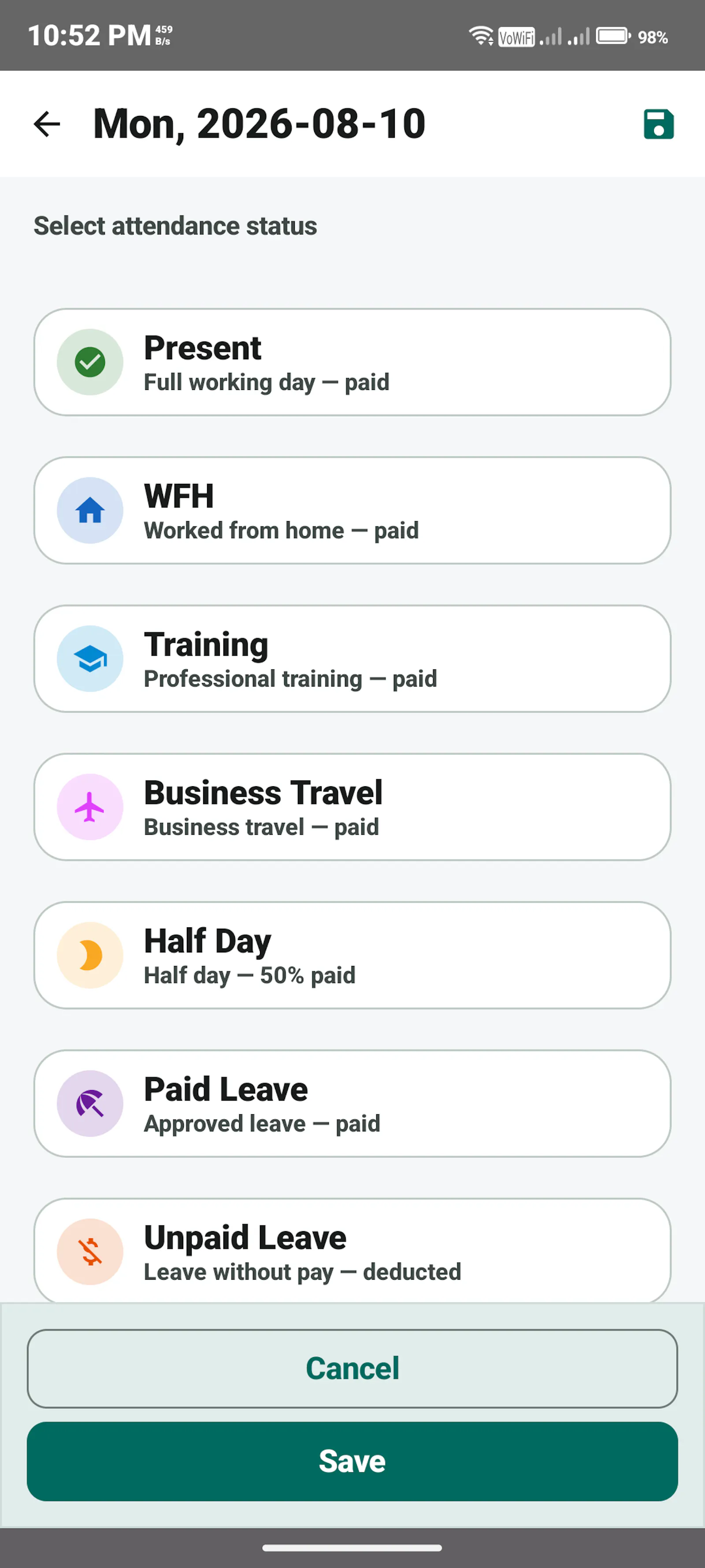 DailyRoutine screenshot 2