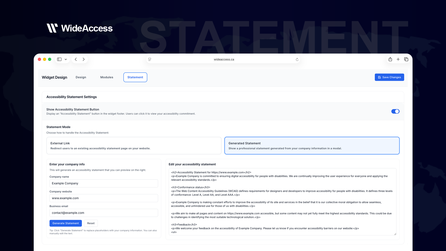 WideAccess Accessibility Plugin gallery image