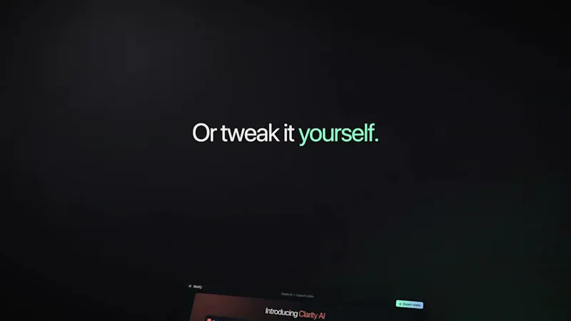 Motify screenshot 1 (video preview)