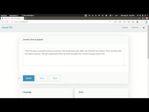 CloudTTS gallery image