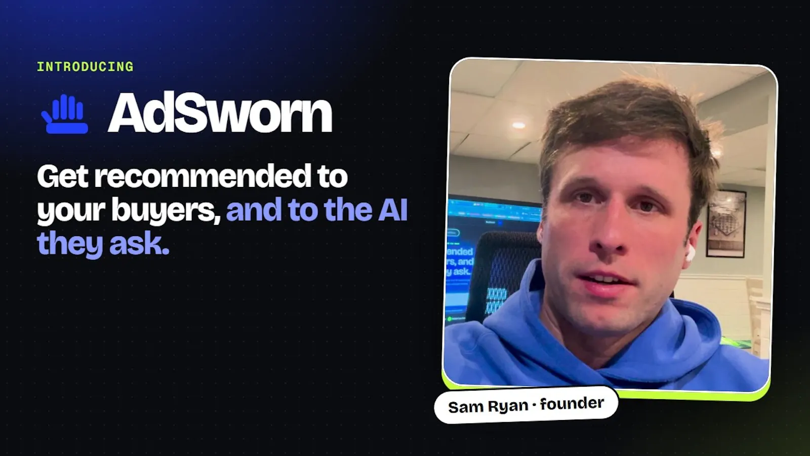 AdSworn screenshot 1 (video preview)
