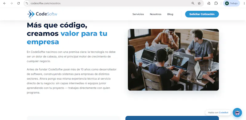 Nexus Digital Template screenshot 3