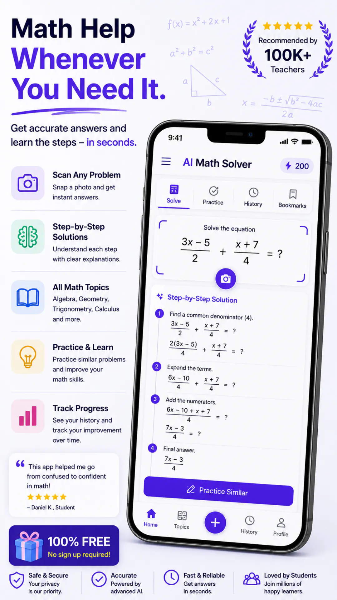 AI Math Solver gallery image