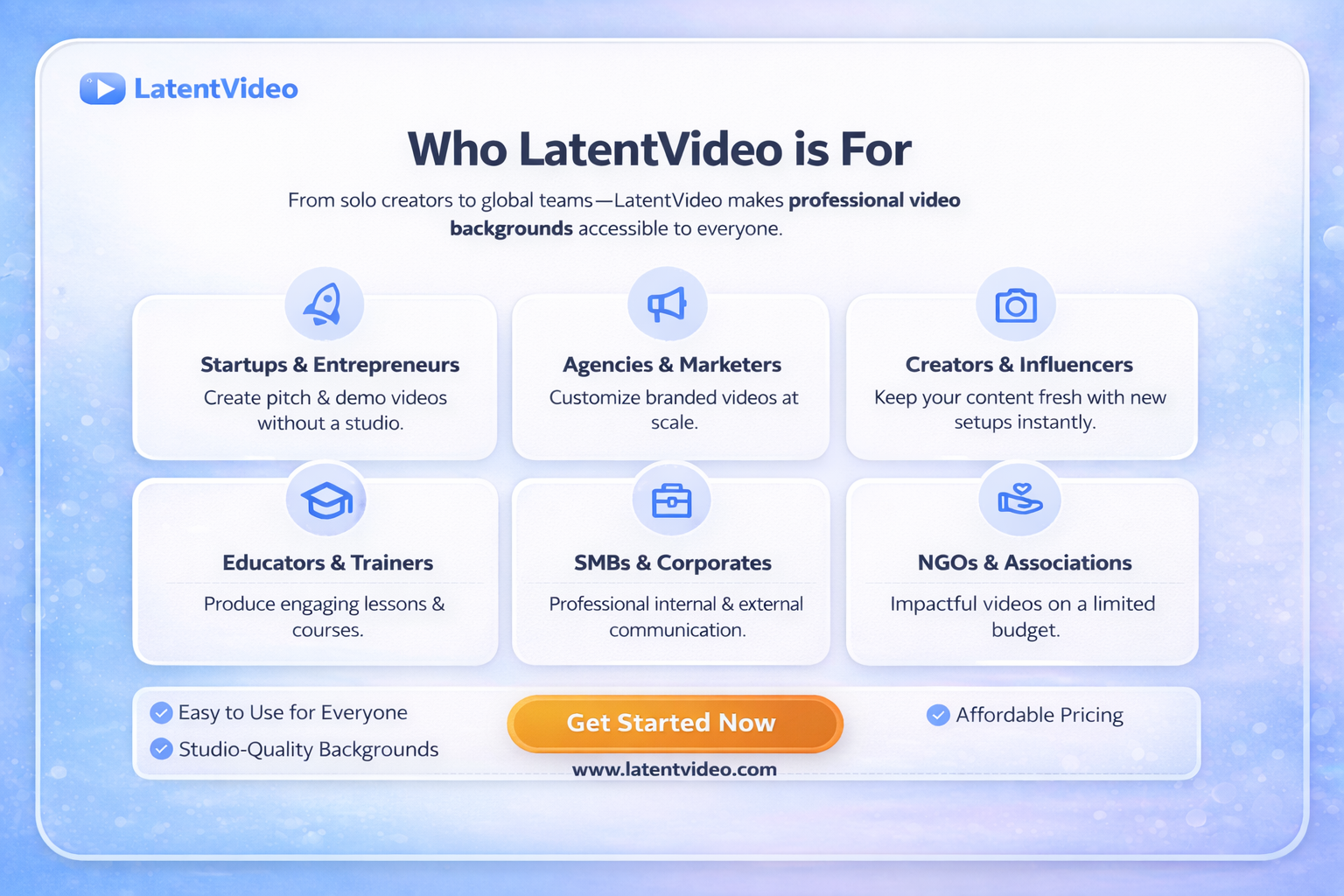 LatentVideo - Screenshot 3 showing product features and functionality