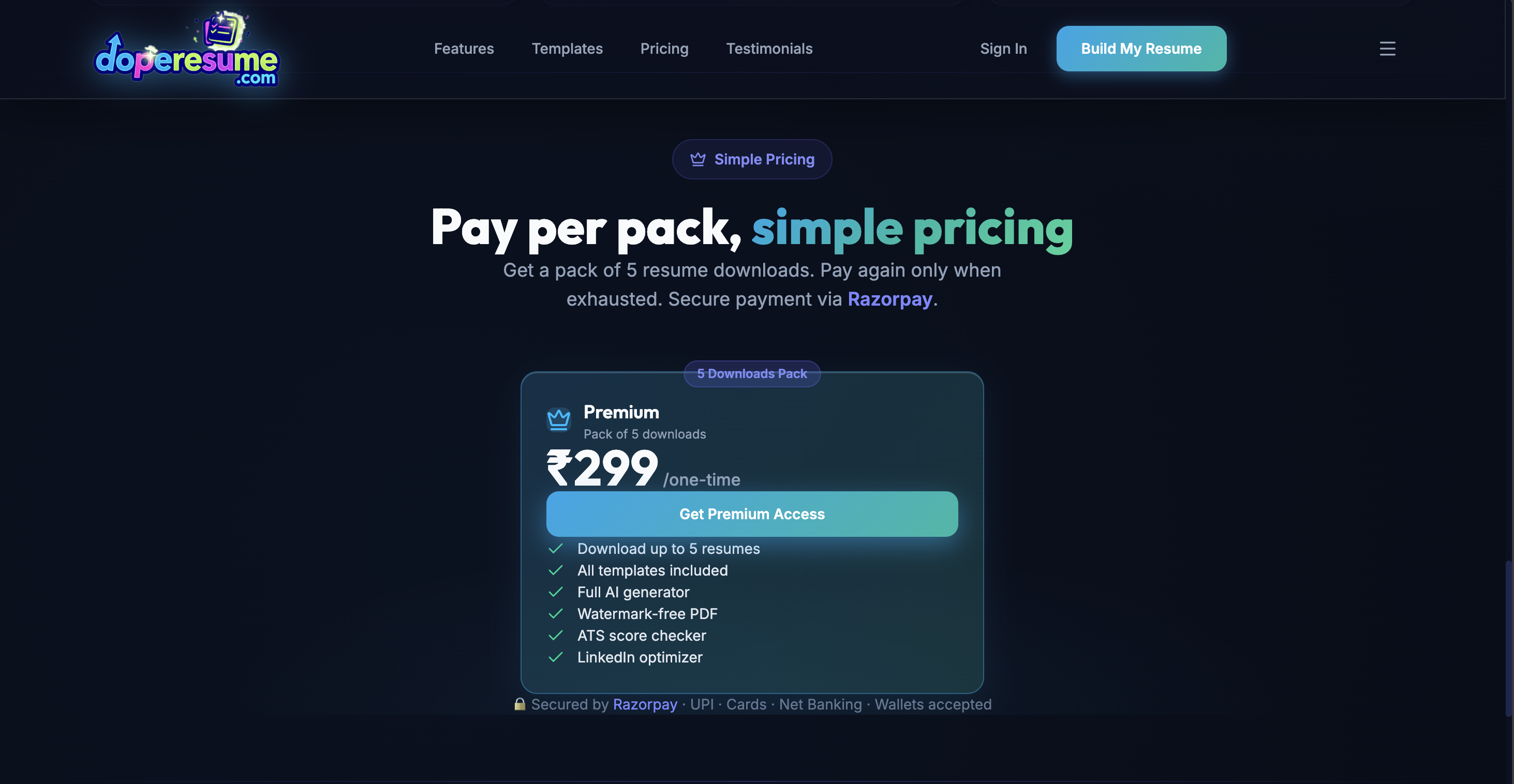 AI Resume Builder  gallery image