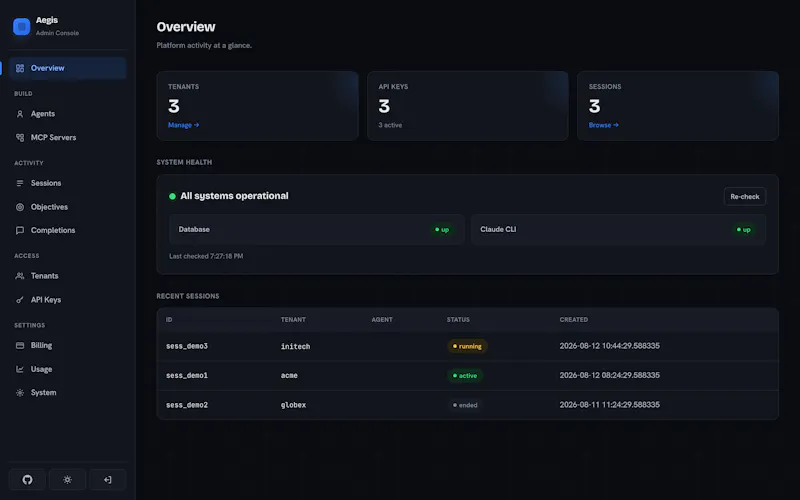 Aegis screenshot 5
