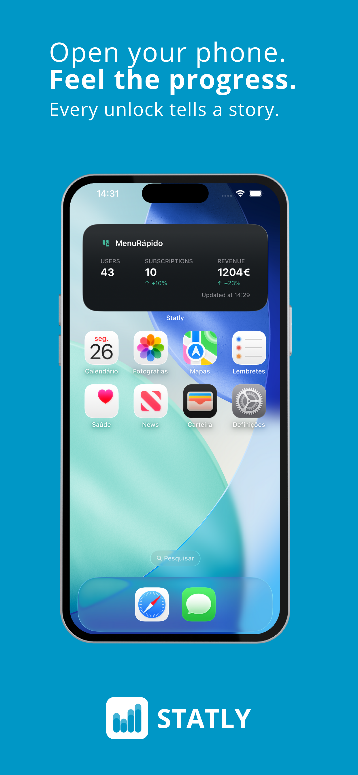 Statly - Screenshot 2 showing product features and functionality
