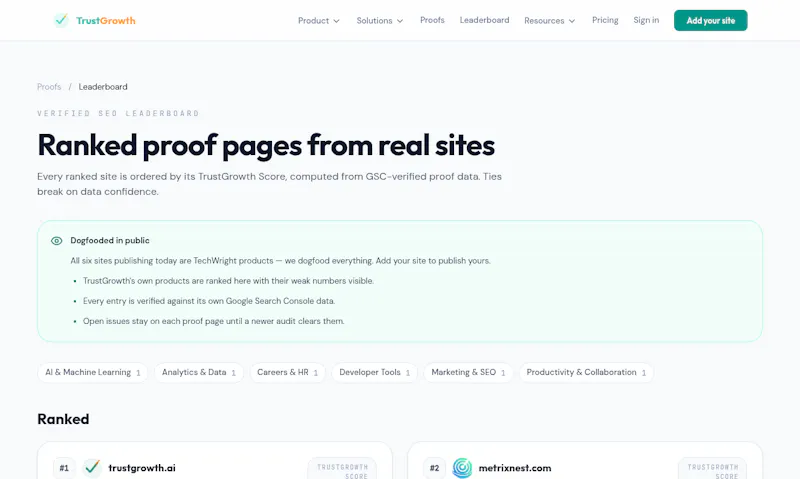 TrustGrowth screenshot 3