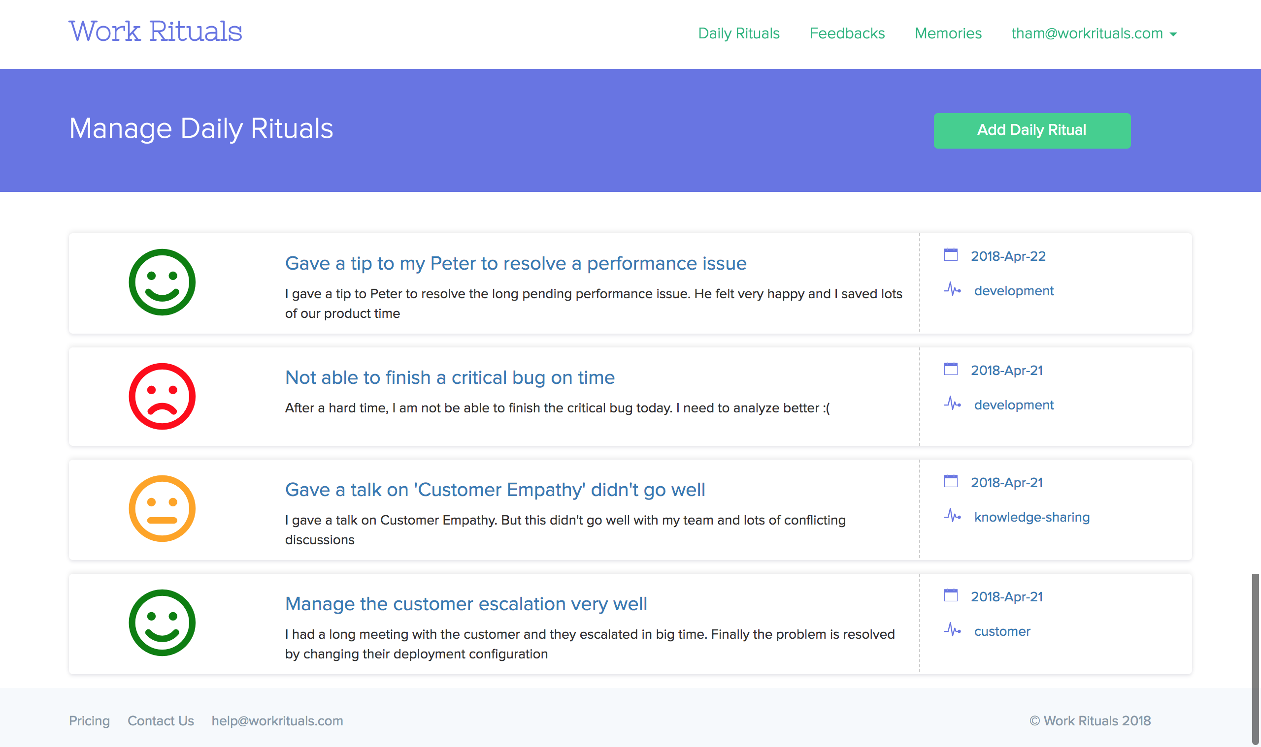 WorkRituals gallery image