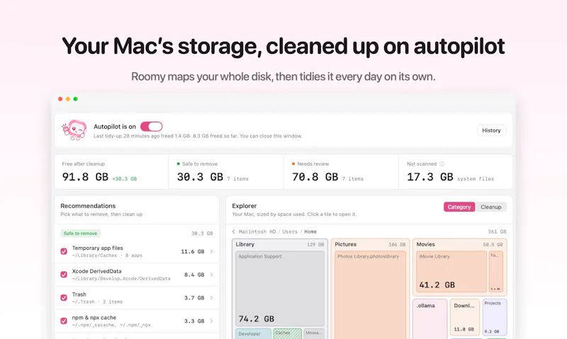 Roomy screenshot 2