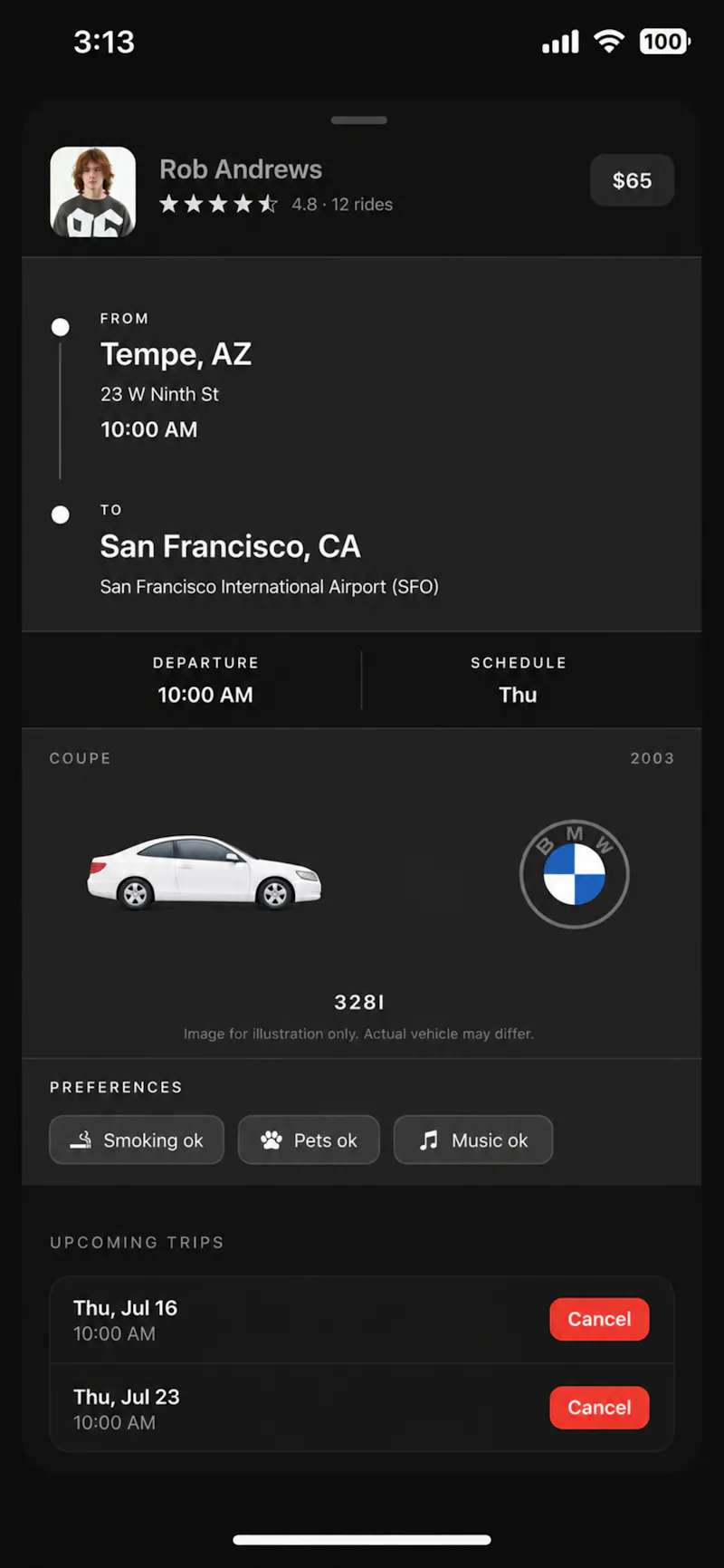 RouteBook screenshot 3