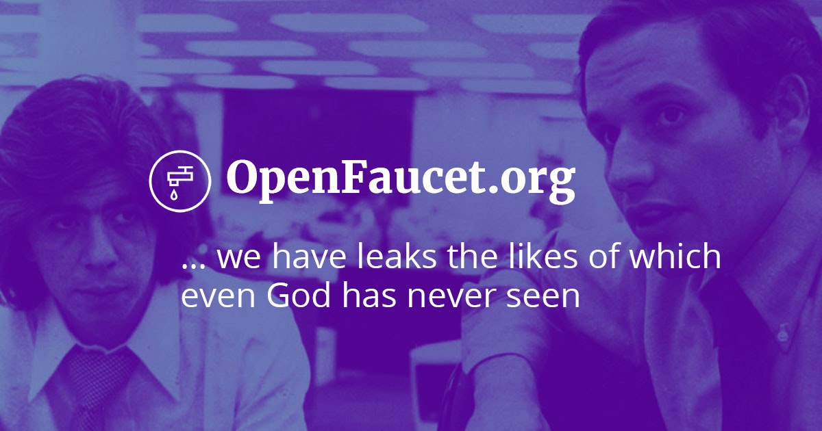 Open Faucet Image