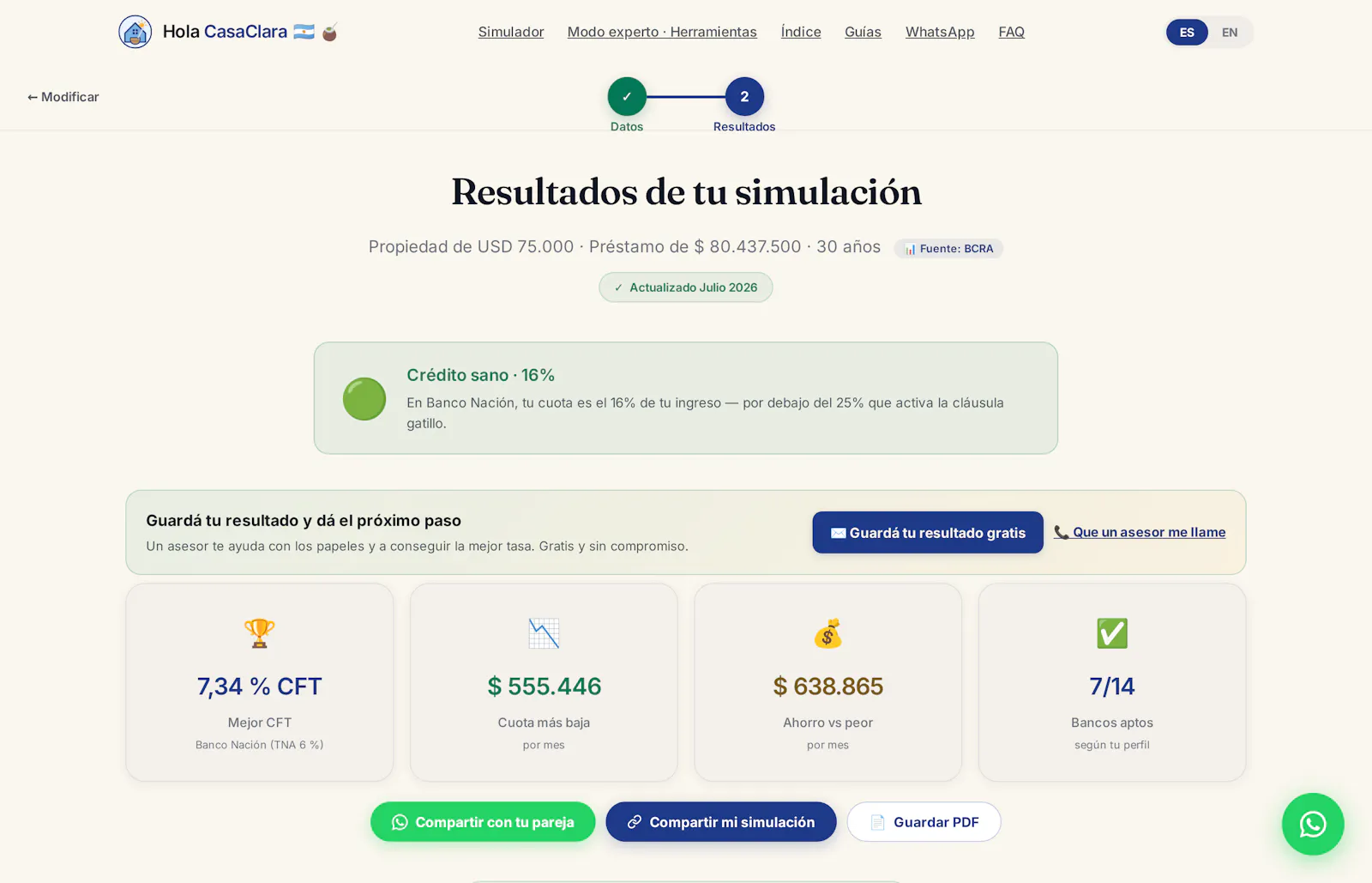 Hola CasaClara screenshot 2