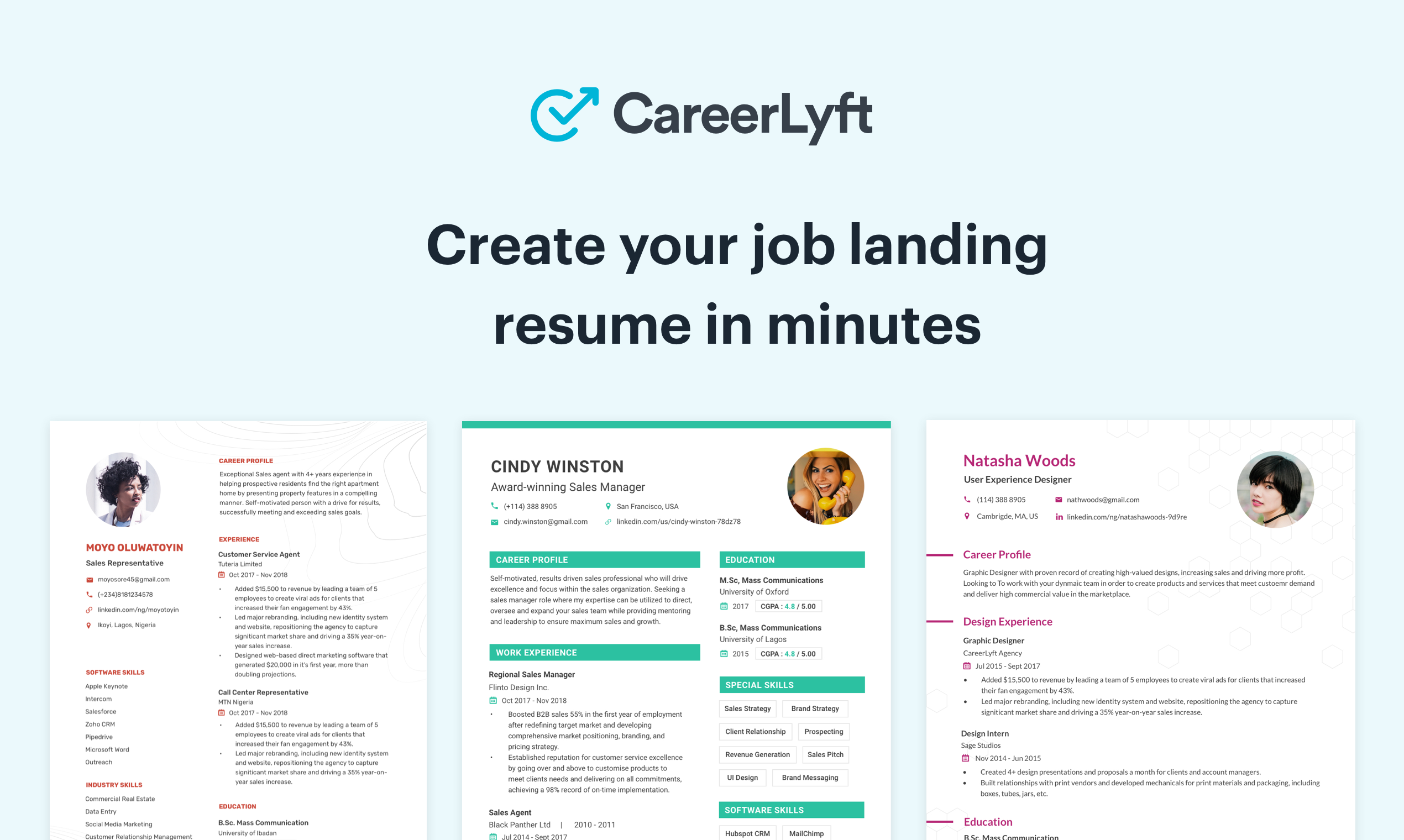 CareerLyft Resume Builder gallery image