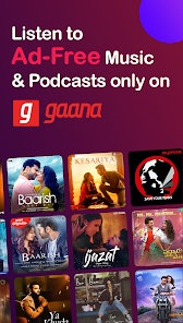 Gaana: Music & Podcats media 2