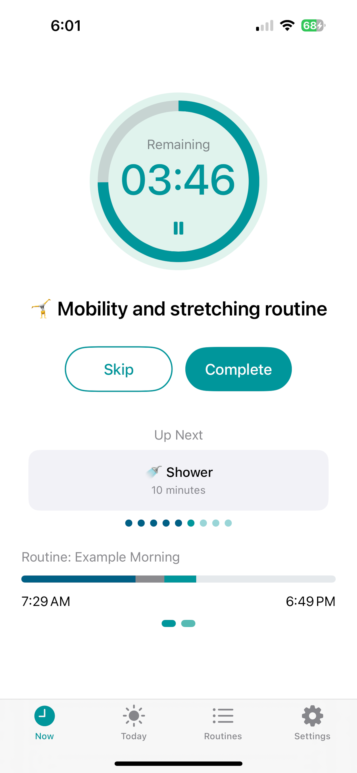 Time Stream - See your routines flow around life's changes & interruptions media 2