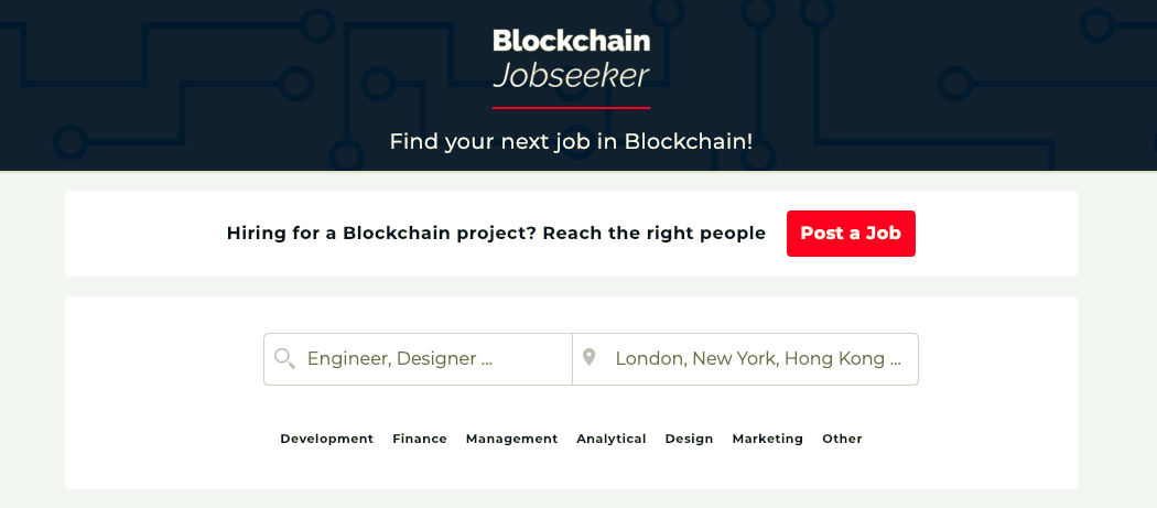 Blockchain Jobseeker gallery image