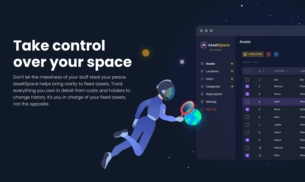 Assetspace Asset Management System - Beheer al uw vaste activa in slechts een paar klikken media 2