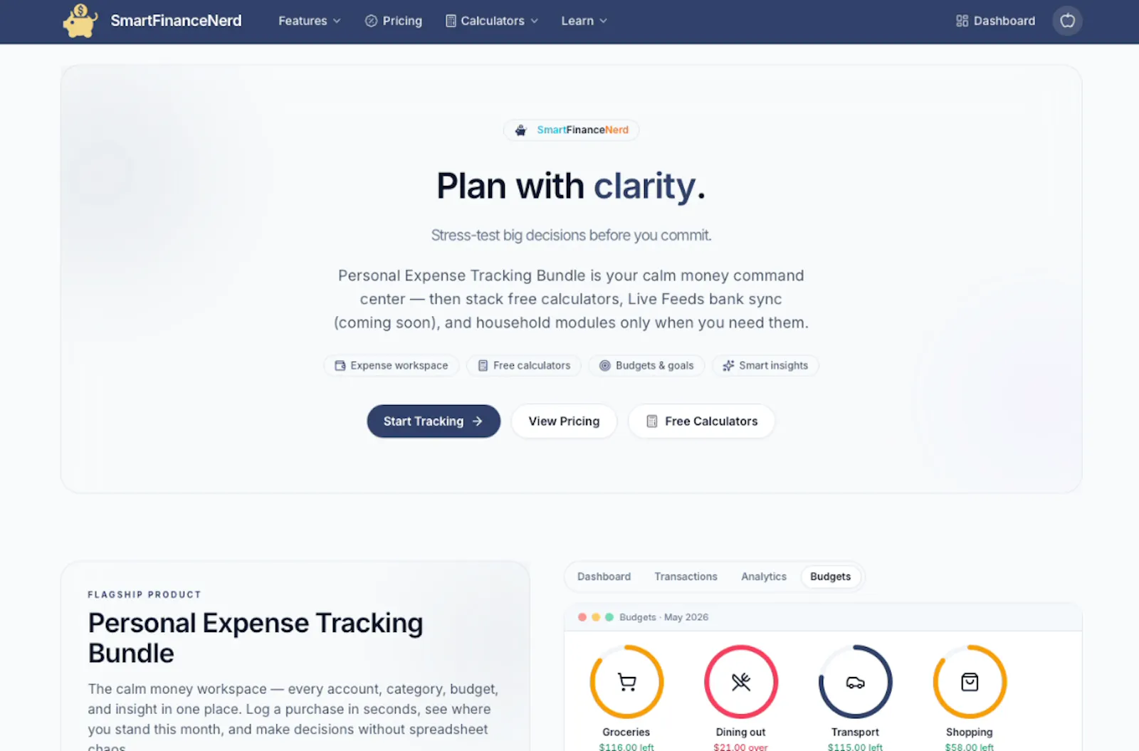 SmartFinanceNerd screenshot 1