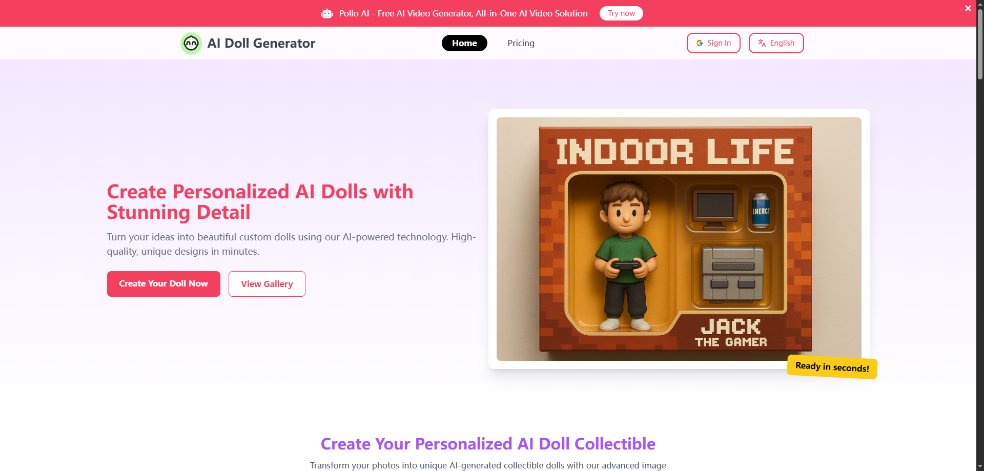AI Doll Generator gallery image
