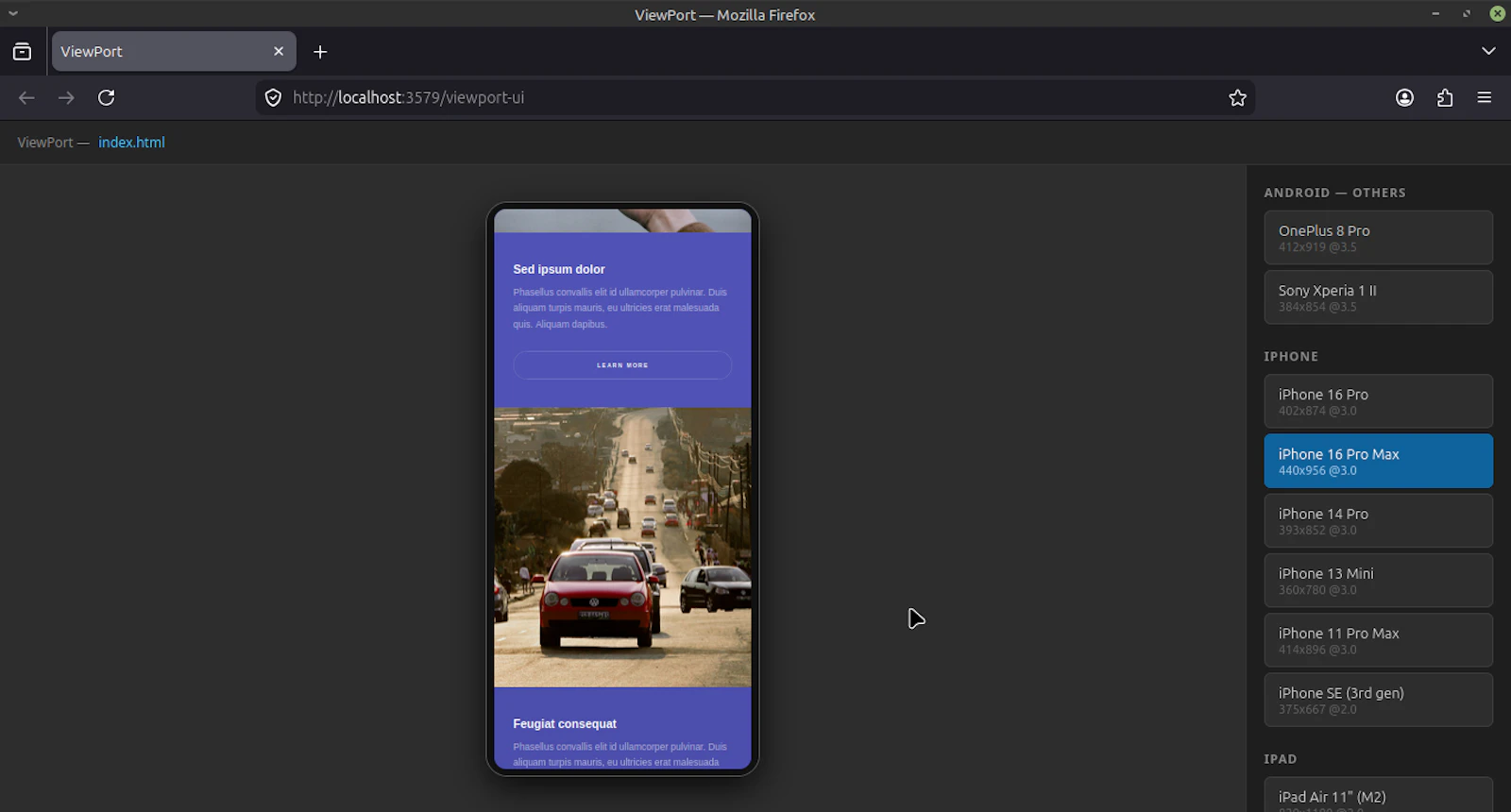 ViewPort screenshot 7